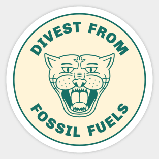 Divest From Fossil Fuels Sticker